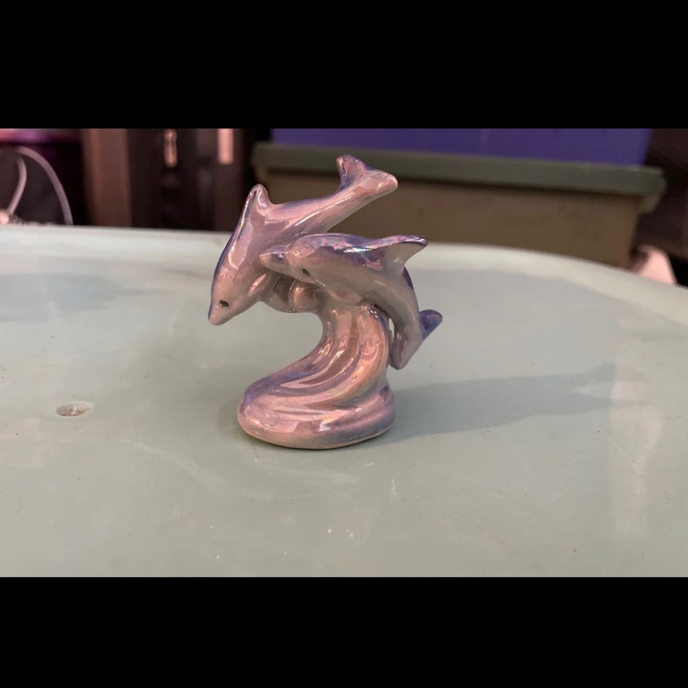 Miniature Dolphin Statue